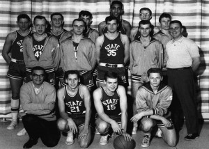 Basketball team, Stony Brook University, circa 1963-1964