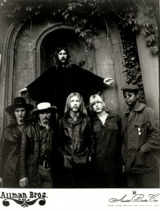 The Allman Brothers Band, 1971. Photo credit: American Booking Corp.