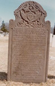 Wiggins, Susannah, 7 July 1791, Sterling Cemetery, Greenport, NY. Image 10 from the Richard F. Welch Collection.