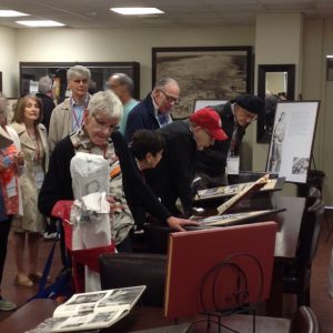 Class of 1967 visits Special Collections and University Archives on June 3, 2017.