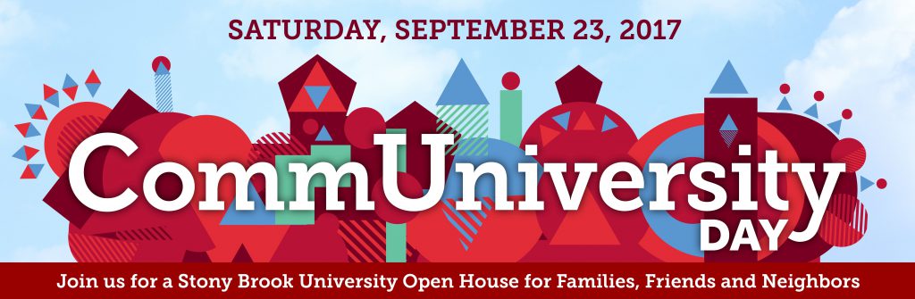 CommUniversity Day, Saturday, September 23, 2017 from 12pm to 4pm.