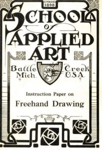 Pilsworth, Edward S. Instruction Paper on Freehand Drawing. [Battle Creek, Mich.]: The School, 1916.