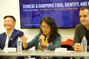 L to R: E.K. Tan, Nerissa Balce, and Timothy August: Chinese and Diasporic Food, Identity, and Memory 9-24-18