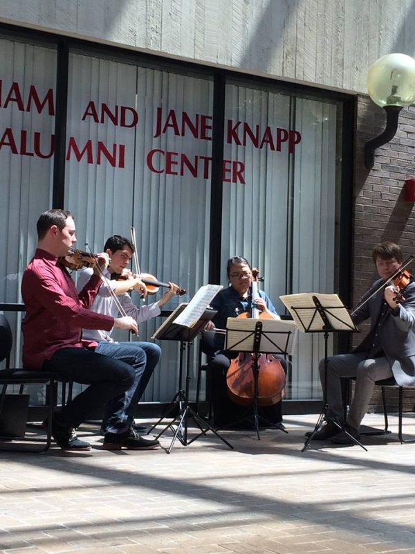University’s Calidore String Quartet Wins MPrize Stony Brook