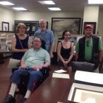 Culper Spy Day in Special Collections on July 23, 2016.