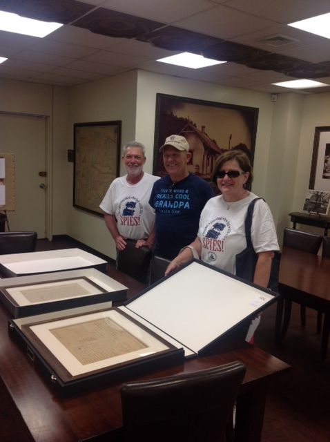 Culper Spy Day in Special Collections on July 23, 2016.