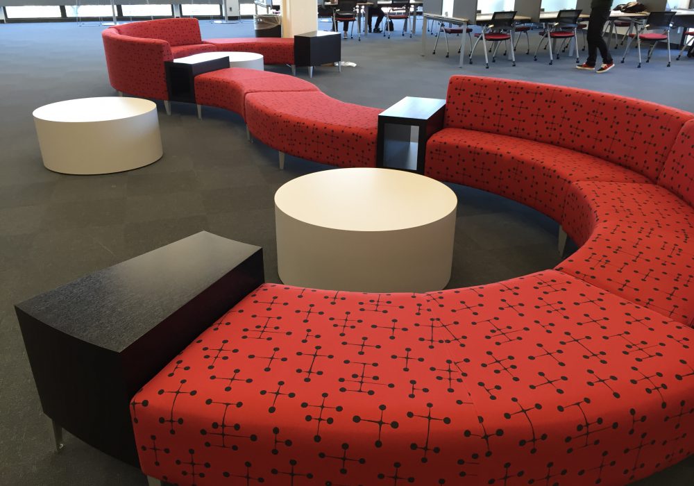 Redesigned library spaces