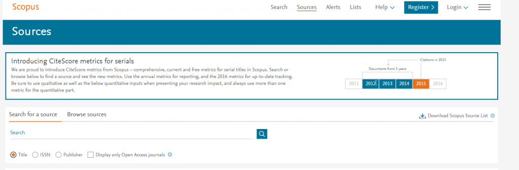 Tech Spotlight: Scopus | Stony Brook University Libraries
