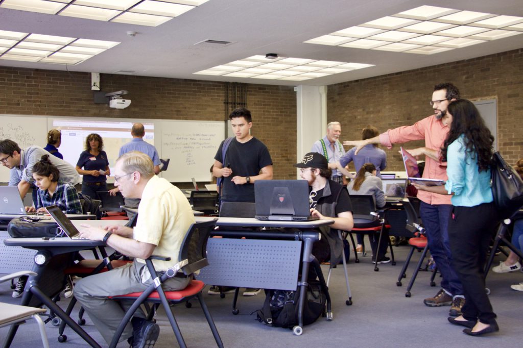 SBU Libraries hosts campus Mapathon event to assist Puerto Rico