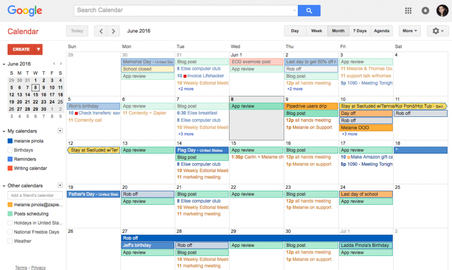 Tech Spotlight Google Calendar Stony Brook University Libraries