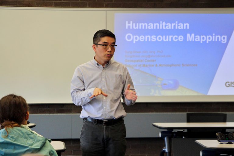 Stony Brook University Celebrated GIS Day with in the Library