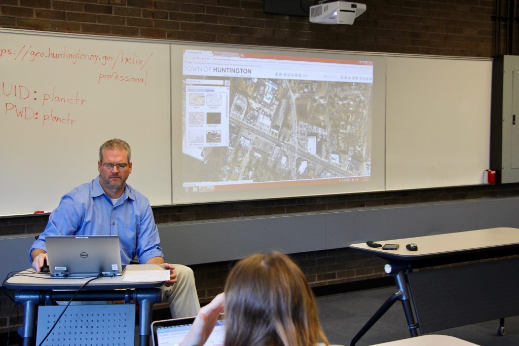 Stony Brook University Celebrated GIS Day with in the Library