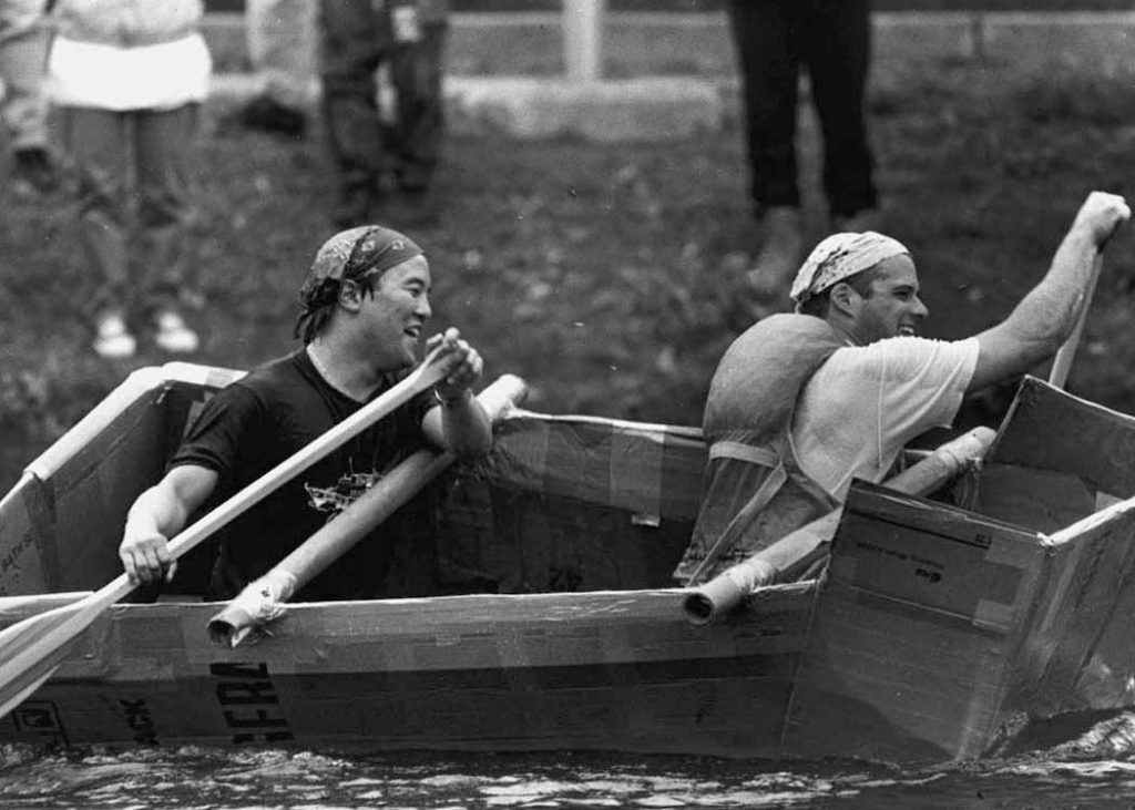 1996 Roth Regatta. Credit: University Archives, SBU Libraries.