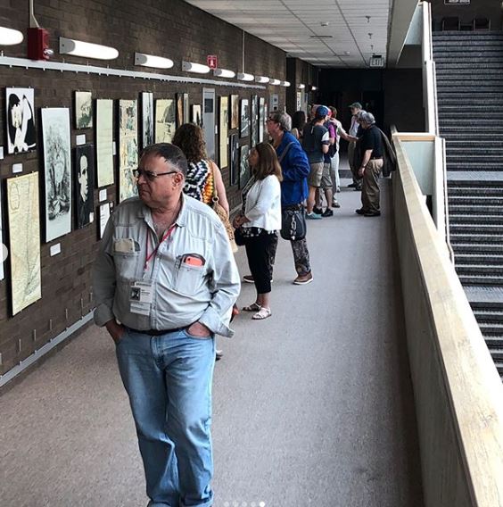 Class of 1969 visits Special Collections and University Archives, June 1, 2019.