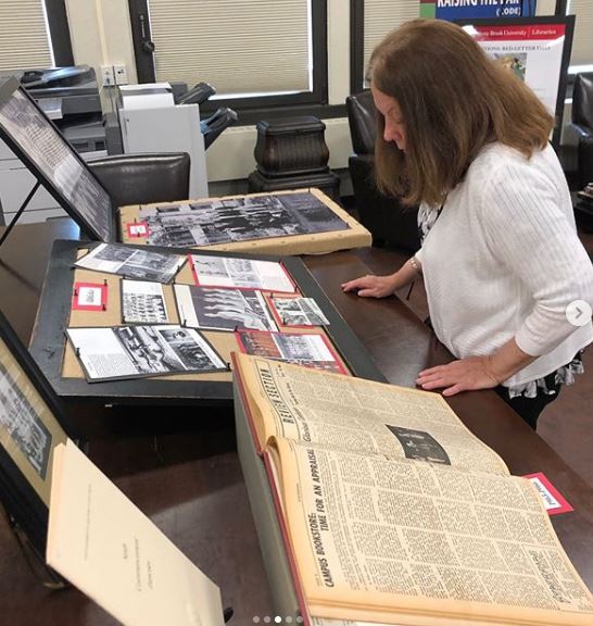 Class of 1969 visits Special Collections and University Archives, June 1, 2019.