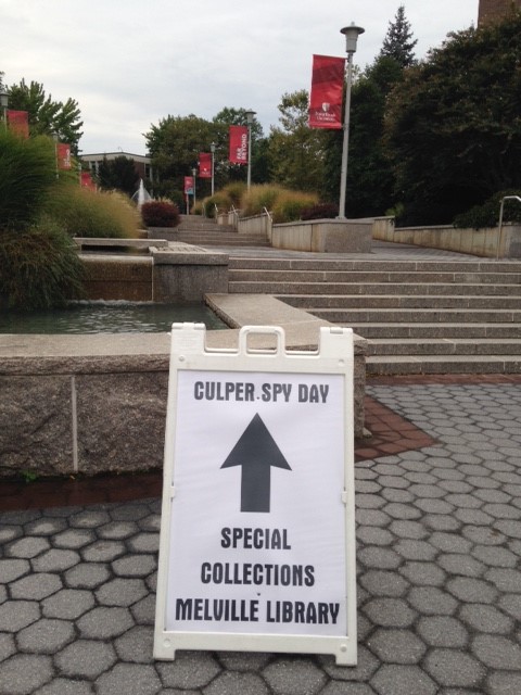 Special Collections hosts Culper Spy Day Event on Saturday, September 14, 2019.