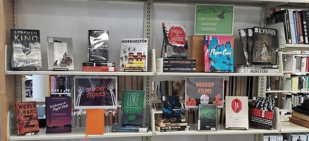 Halloween 2019 Book Display