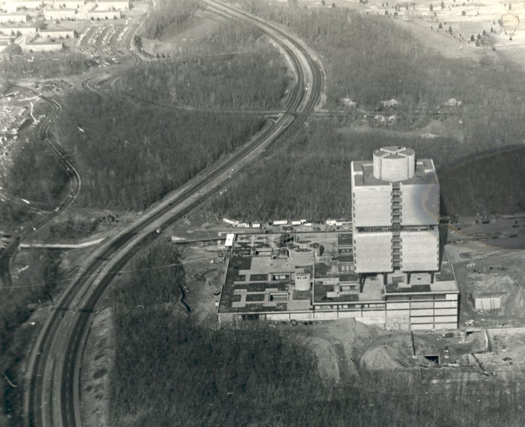 East Campus of Stony Brook University, Prior to Construction of the Hospital, c1976. Source: University Archives.