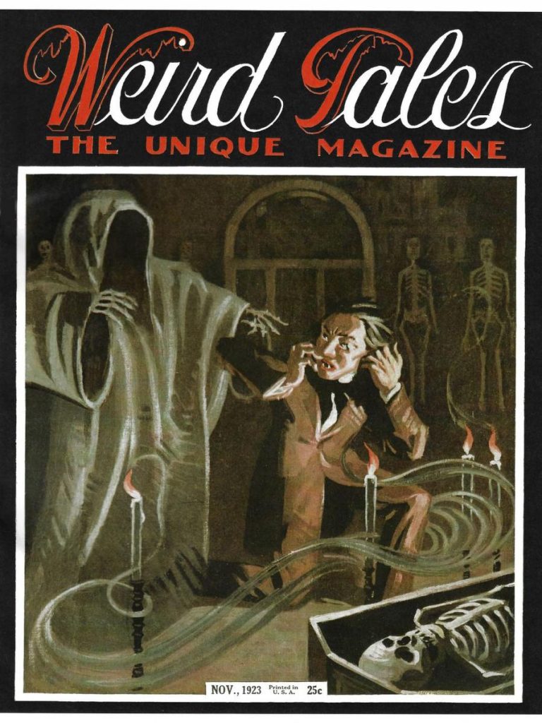 Cover of Weird Tales for November 1923