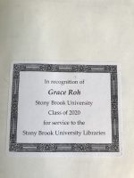 University Libraries Honors Our Graduating Student Employees | Stony ...
