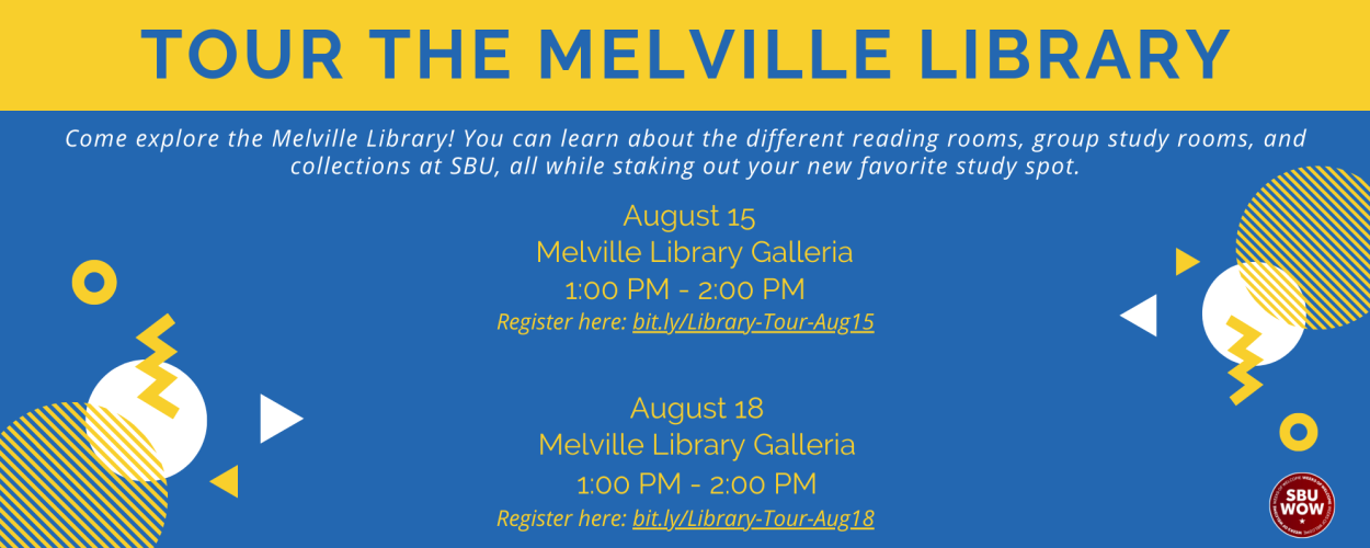 Tour the Melville Library