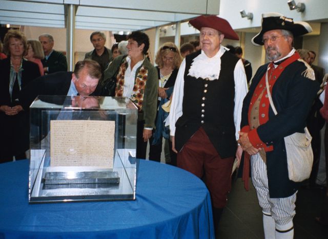Colonial reenactors